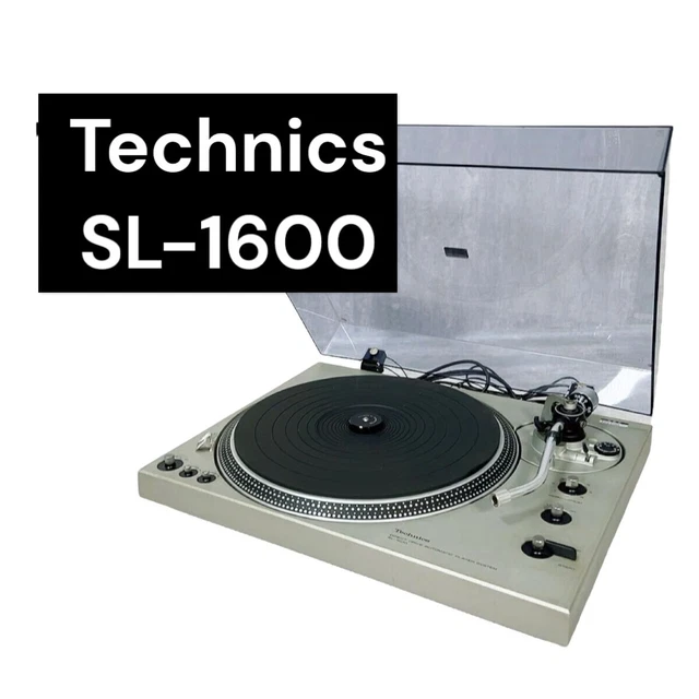 [WORKING] TECHNICS SL-1600 Direct Drive Automatic Turntable confirmed ...