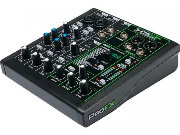 Mackie Pro FX6 v3 DJ Studio Home 6-Kanal USB Mixer Mixer Schreibtisch Konsole