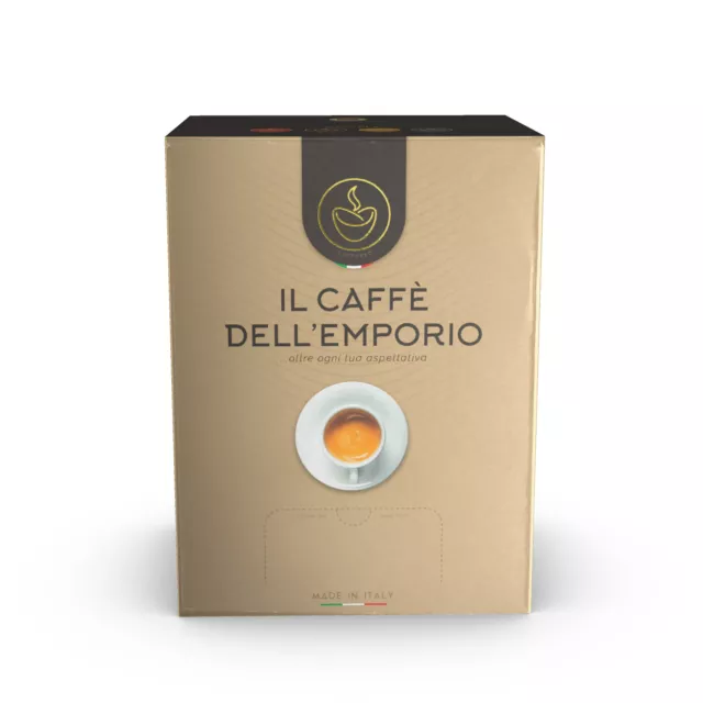 100 Capsule Il Caffè Dell' Emporio Compatibili Lavazza Espresso Point Strong Red 2