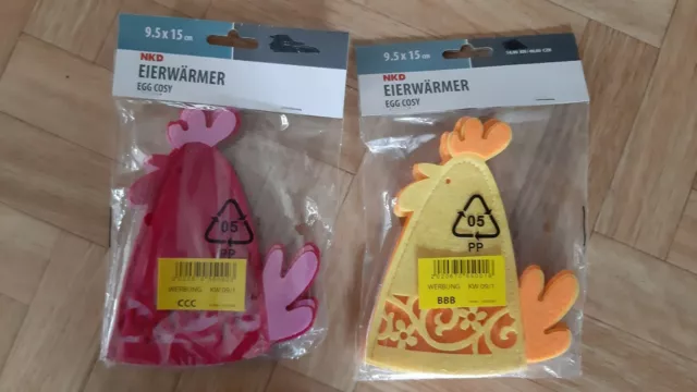 Eierwärmer Filz, Tiermotiv, Eiermütze, Eierhut,Ostern, Huhn, NEU!!