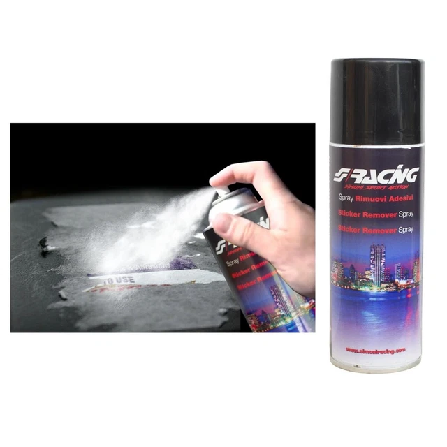 Autocollant Remover Spray Enlève Adhésifs De Voiture 200ml Simoni Racing
