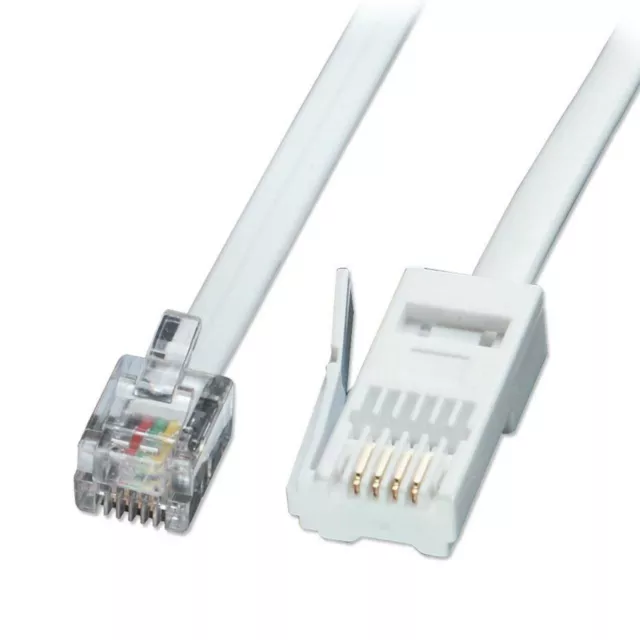 BT 431A Conector A RJ11 6P4C Crosswired Cable Teléfono de Línea Modem Router