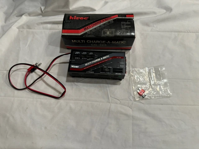 HITEC MULTI CHARGE-A-MATIC 2 CG-320 - Battery Check & Delta Peak 
