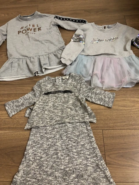 Girls small clothes bundle, age 3-4 Ideal For Winter River Island Mini, TU Dress