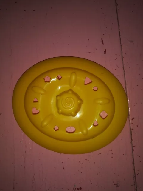 Vtech toddler preschool toy sort & spin blender yellow lid replacement piece