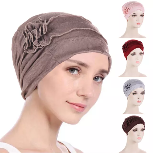 Headwear Turban Covers Beanie Hat Flower Head Wraps Turban Hat Disc Hat Classic