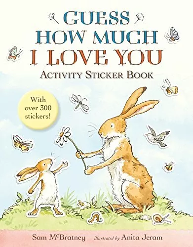 Guess How Much I Love You: Activité Autocollant Livre Par Mcbratney, Sam, New ,