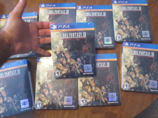 Jeu PS4 FINAL FANTASY XII - The Zodiac Age - édition Steelbook 2006, Très Bon état