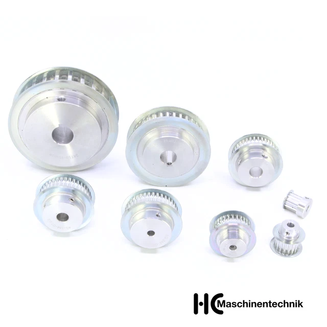 HTD 3M Zahnriemenscheibe K-typ 20-30 Zähne, 5-19mm Bohrung, für 10/15mm Breite