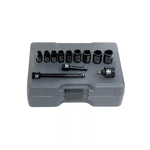 Ingersoll Rand  IRT SK2M12 1/4" Drive Metric Socket Set With Hard Case 12 Piece