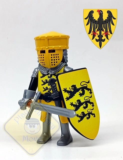 PLAYMOBIL CUSTOM ☆ Medieval Cruzadas ☆ Federico Vi Hohenstaufen