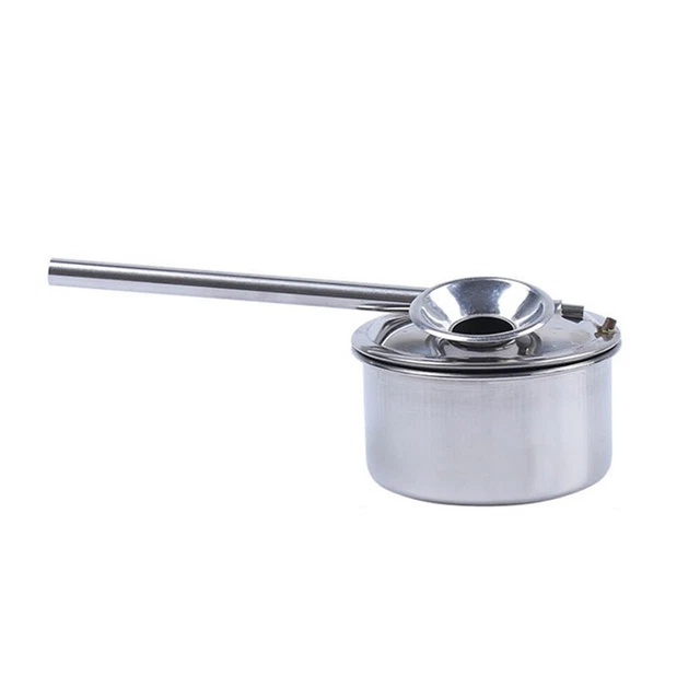 SPRAY POTTERY GLAZES with Precision using Stainless Steel Paint