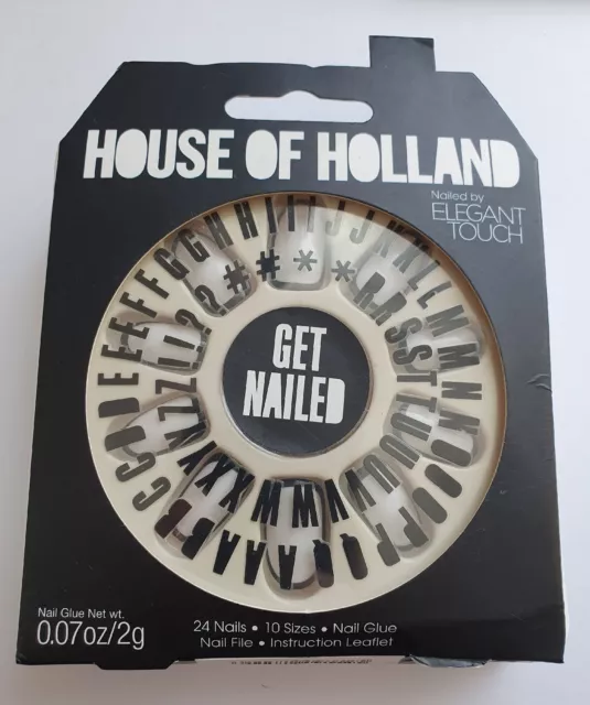 House of Holland clavar uñas postizas toque elegante