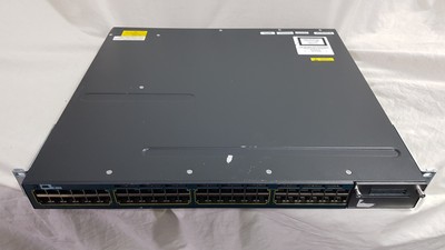 Cisco WS-C3560X-48T-S Switch Gigabit 48 porte con Alimentatore da 2 x con Orecchio Rack Mount 