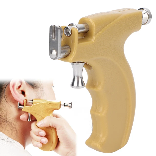 Professional Ear Piercing Tool Kit Ear Stud Stainless Steel Earring Piercing Gun
