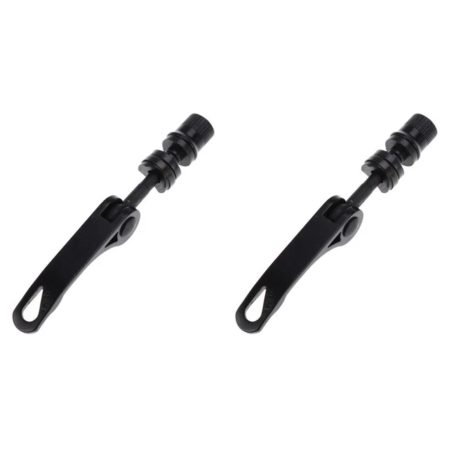 2x Bike Wheel Hub Quick Release Skewer Seat Seatpost Clamp BMX MTB Shaft Lever