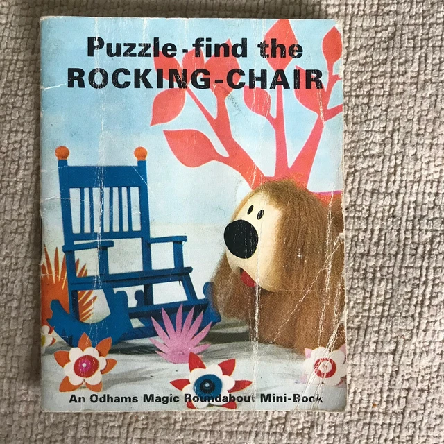 1969 MAGIC ROUNDABOUT Puzzle Find The Rocking Chair (Mini Book) £5.00