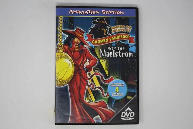 WHERE ON EARTH is Carmen Sandiego? - The Complete Series; 4 DVD