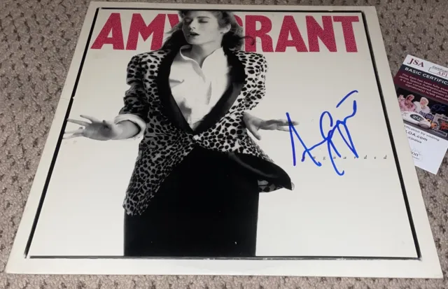 Amy Grant Signed Album Cover Jsa Coa Autograph Record Vinyl
