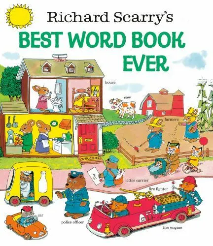 Richard Scarry's Best Word Book Ever (Giant Golden Book), Scarry, Richard, 97803