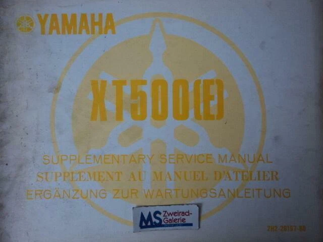 Yamaha FZR 600500 1989 Manuale Assemblaggio Officina Originale No Riparazione Vw575s1j0rd08