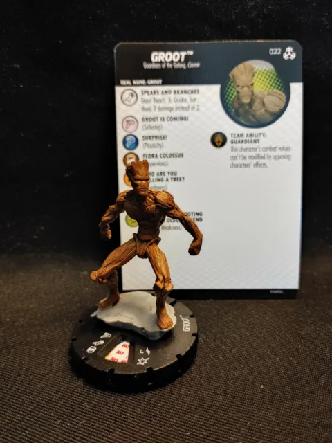 Heroclix Marvel War Of The Realms Groot 022 Uncommon - Brand New, Mint