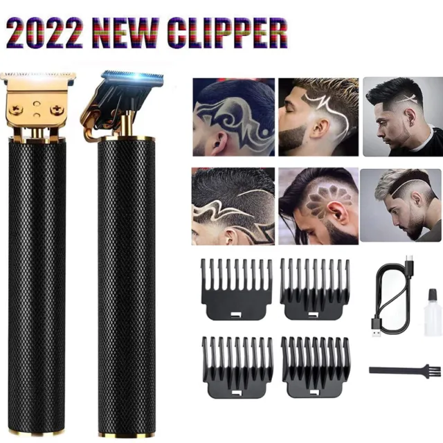 🔥 Professional Trimmer Hair Clippers Cutting Beard Cordless Barber Men Shavers