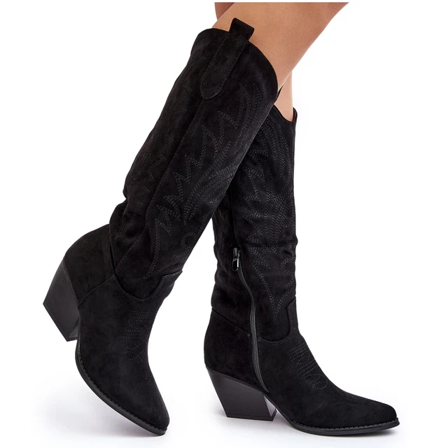 Bottes Cowboy Femme Gabor - Vernis, Semelle TR, Fermeture Zip