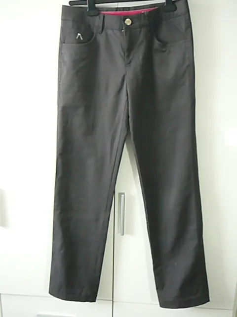 Golfhose Damen Alberto Gr 34 grau Modell Anja Golf pants Winter wasserabweisend