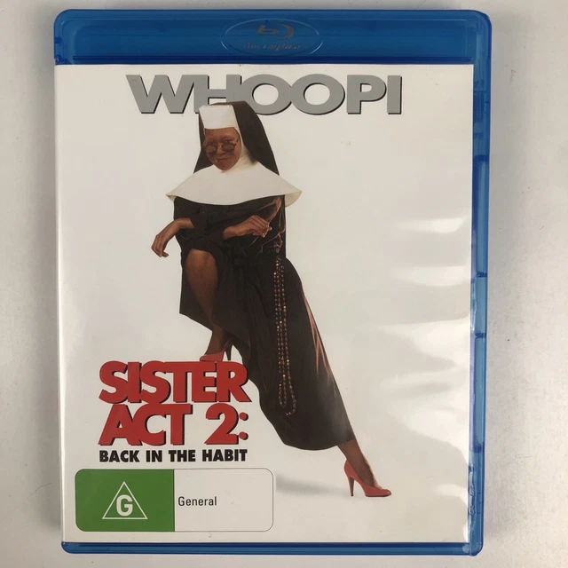 SISTER ACT 2 Back in the Habit (Blu-ray, 1993) Whoopi Musical Comedy ...