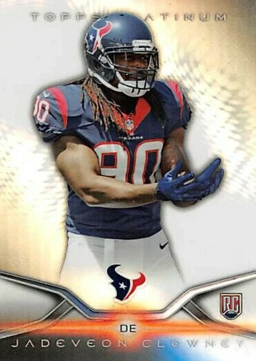 Jadeveon Clowney Topps Platinum Rookie Card 2014  bb20