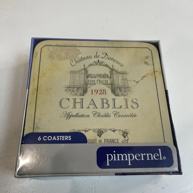 Pipernel Vin De France Placeats, Set Of 6,30.5 X 23c