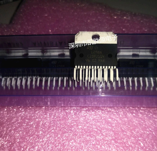 L298N IC 46V 2A Dual Full Bridge Driver Vertical Multiwatt 15 x 10PCS ...