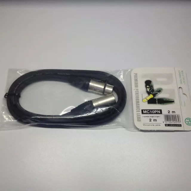 NEUTRIK CABLE MICRO 2m / Microphone cable 3 pôles