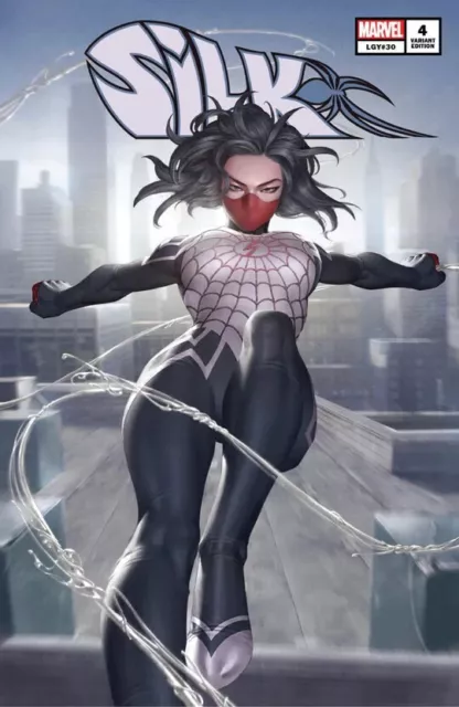 Silk #4 Junggeun Yoon Exclusive Variant 2022 Marvel Comics Nm