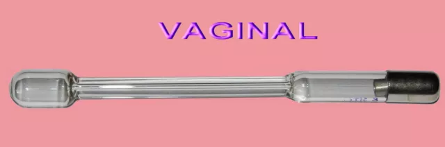 Vaginal ELECTRODE TUBE HIGH FREQUENCY VIOLET RAY Darsonval Skin Care12MM