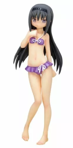 Puella Magi Madoka Magica Homura Akemi Beach Queens PVC Figure