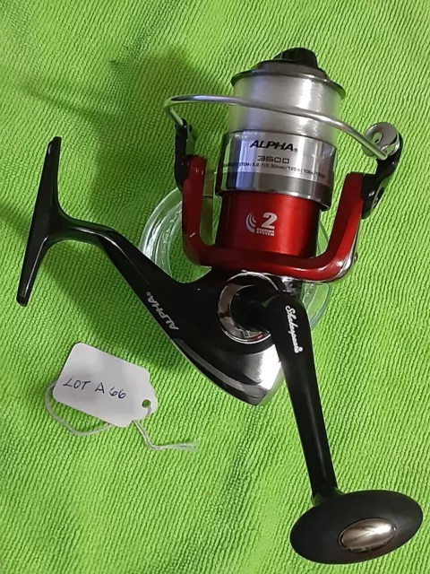 NEW FISHING REEL Shakespeare ALPHA 3500 10lb 2 Bearing System 5:2.1Gear  Ratio $18.00 - PicClick