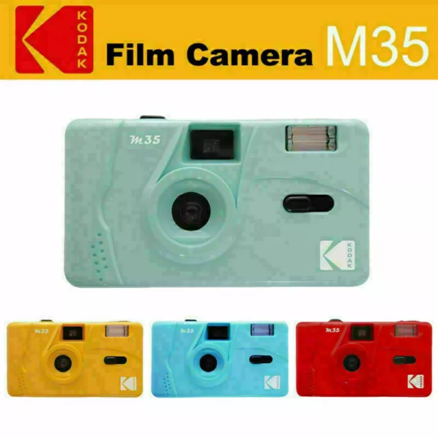 Genuine Kodak Vintage Retro M35 35mm Reusable Film Camera Retro interest Gift 3