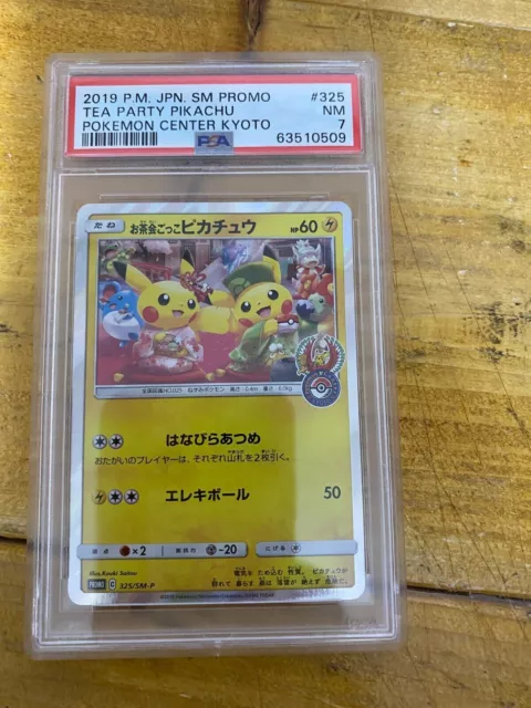 Mavin  Pikachu Tea Party 325/SM-P Pokemon Center Cards Japanese