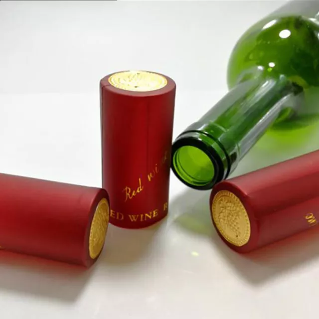10Pcs PVC Heat Shrink Cap Barware Accessories Brewing Wine Bottle Seal Cover