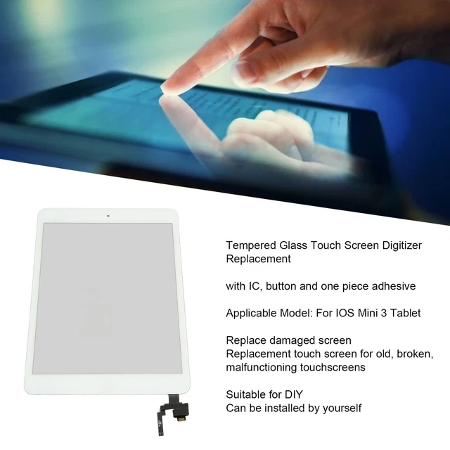Écran Tactile 'affichage De Numériseur Verre Trempé 'écran Tactile De
