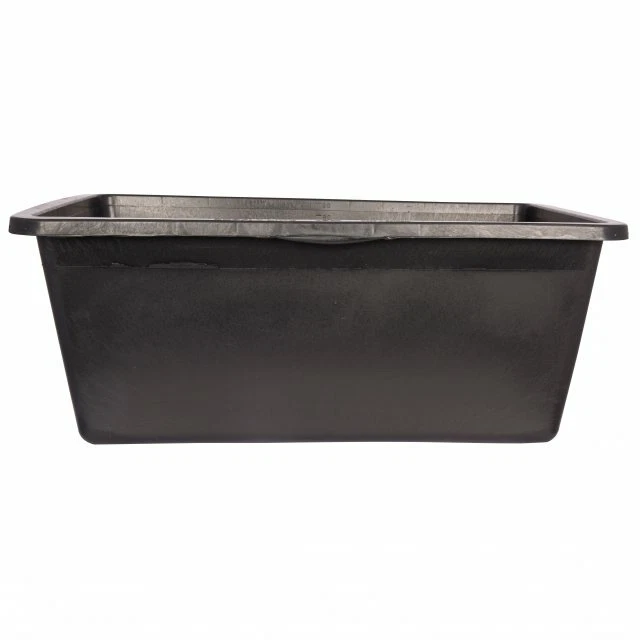 60L Multi Propósito Plástico Bañera Rectangular Agua Comedero Almacenaje Envase