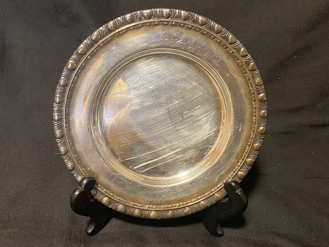 Vtg Rogers Bro  Candy Nut Trinket Dish  French  Cottage Farmhouse