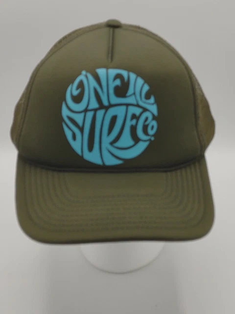 O'NEILL Surf Co. Big Logo Trucker Mesh Snapback Cap ONE SIZE