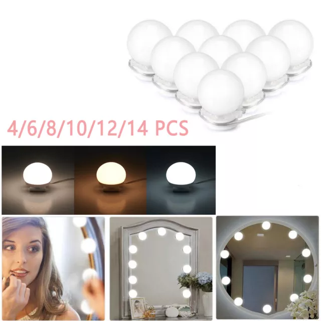 Make Up Mirror Lights LED Bulbs Vanity Makeup Dressing Table USB Mirror Lights 2