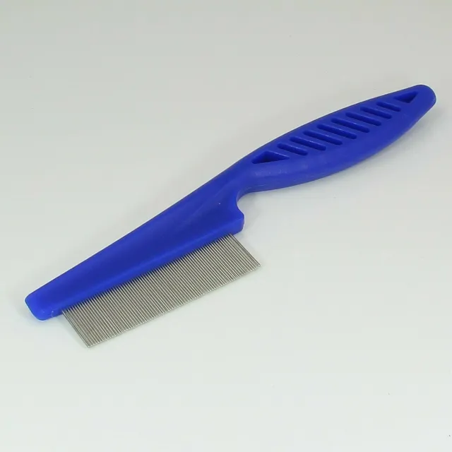 Effective Remove Head Hair Flea Lice Nits aggs Nitty Fine Metal Brush Comb