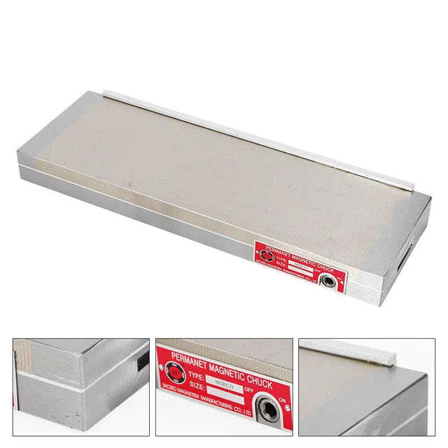18" x 6" Permanent Rectangular Magnetic Chuck Magnetic Table EDM 450x150 MM