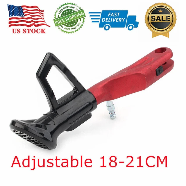 18-21cm Adjustable Motorcycle Kickstand Foot Support Side Stand Foot Bracket US