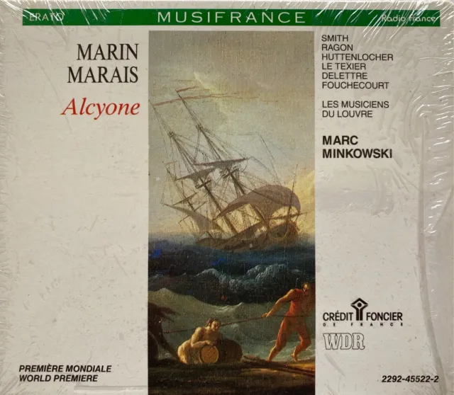 MARAIS - Alcyone - Smith/Minkowski/Les Musiciens Du Louvre 3 x CD Ex Cond! Erato